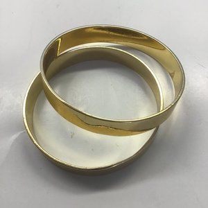 Dillard's New 2 Gold Bangle Bracelets